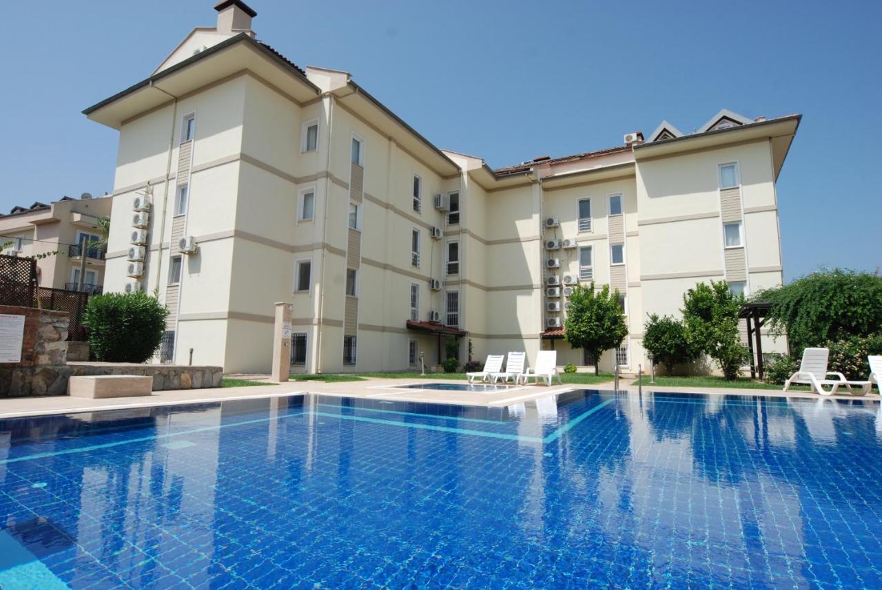 Saros Apartments Calis Beach เฟทิเย ภายนอก รูปภาพ