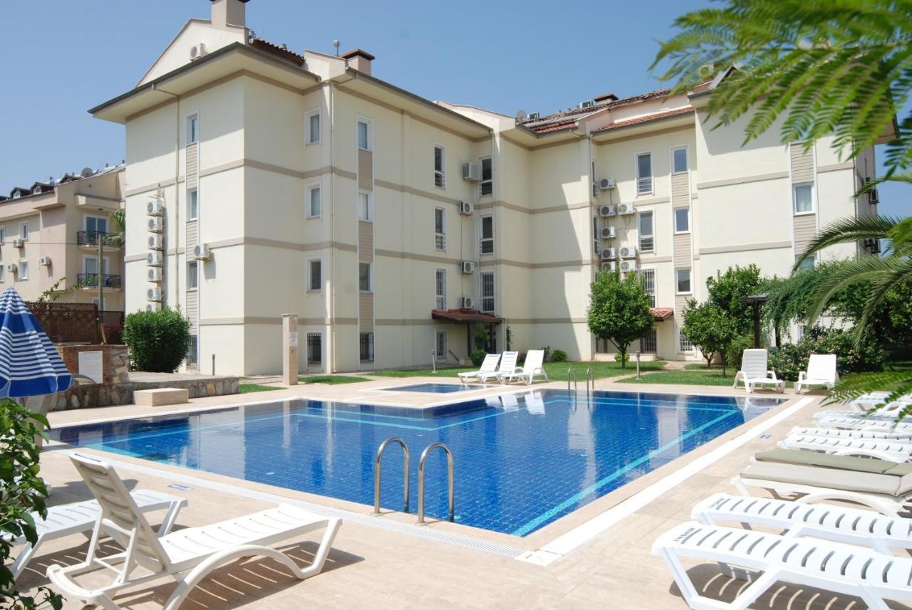 Saros Apartments Calis Beach เฟทิเย ภายนอก รูปภาพ