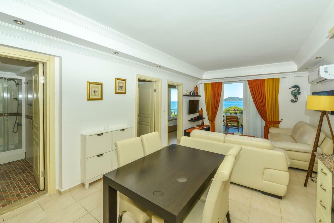 Saros Apartments Calis Beach เฟทิเย ภายนอก รูปภาพ