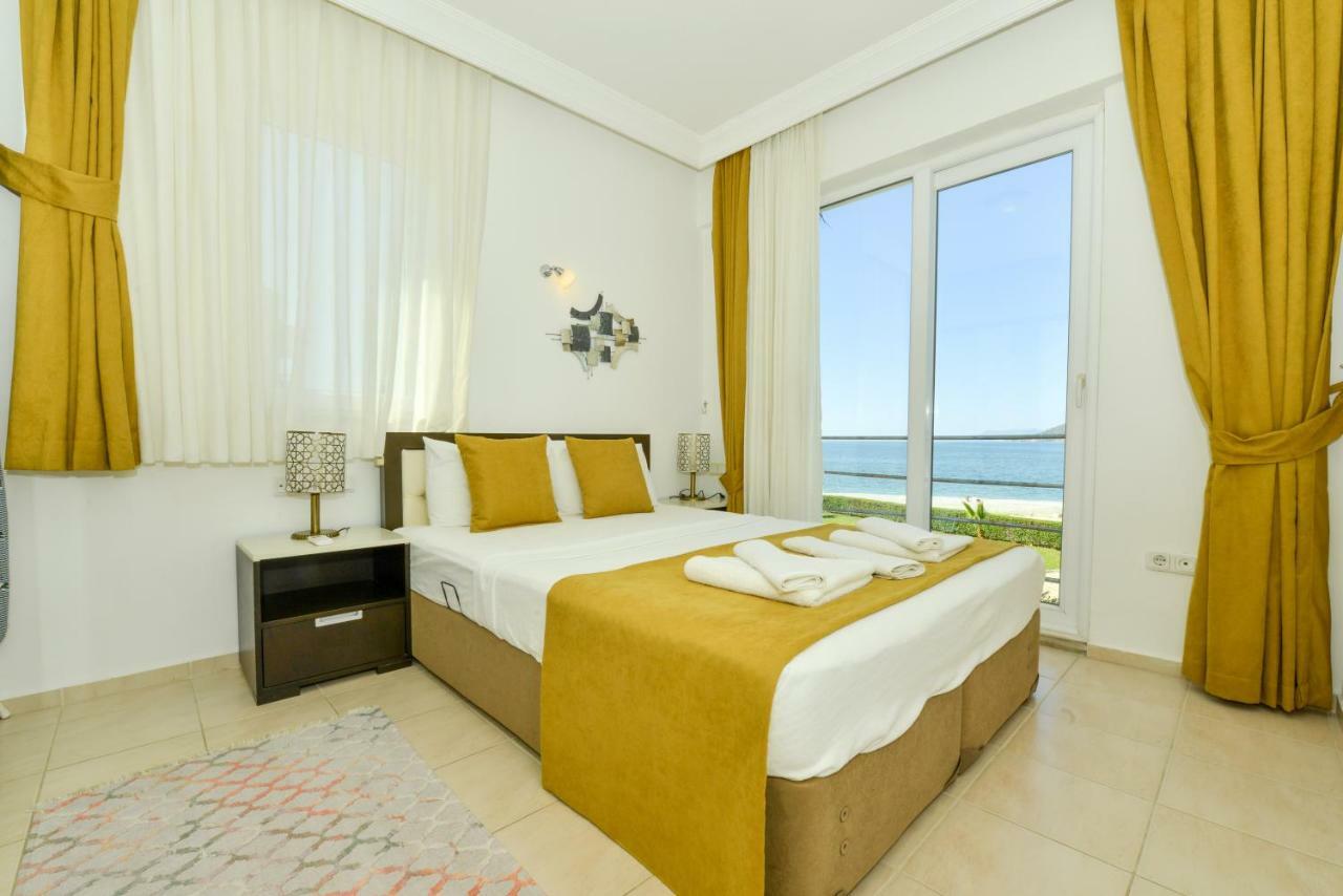 Saros Apartments Calis Beach เฟทิเย ภายนอก รูปภาพ