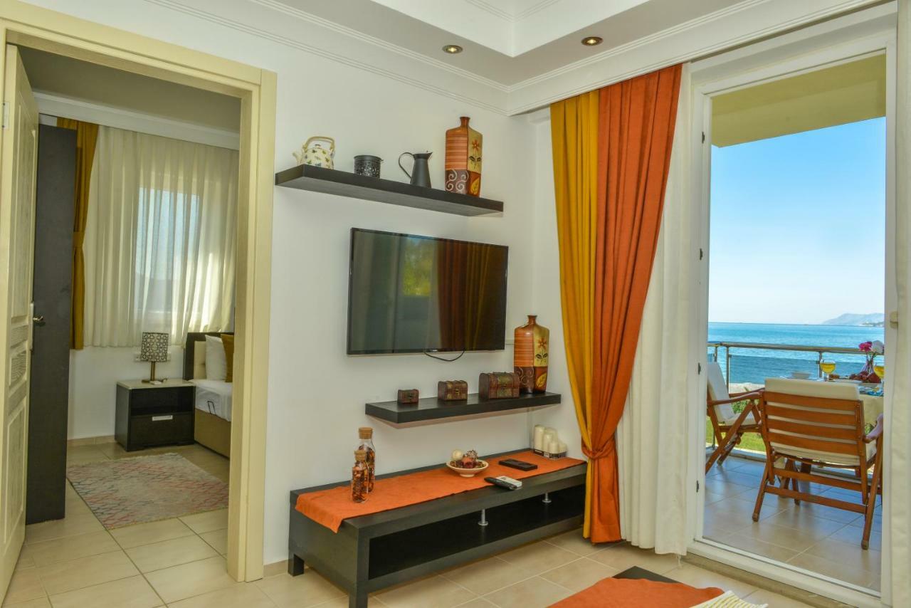 Saros Apartments Calis Beach เฟทิเย ภายนอก รูปภาพ
